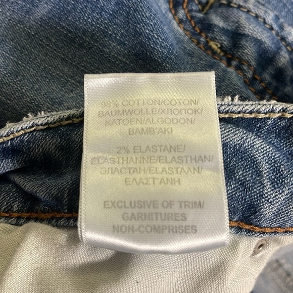 Silver Jeans Co Women’s Avery Skinny Mid Rise Blue Jeans Medium Wash Size 28x29 - Picture 10 of 10